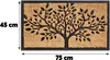 Tapis de coco Arbre 45x75 cm comme tapis de propreté Voir les images du produit 2