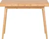 Bureau avec 3 tiroirs en bambou Table de travail pour le Voir les images du produit 1