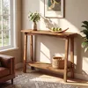 Table console, table d'entrée de 100 cm, table basse à 2 Voir les images du produit 4