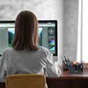 relaxdays Schreibtisch Organizer Kunstleder Produktbild-Vorschau 3