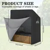 Strandkorb Schutzhülle XXL 120/135 CM - Winterfest, Produktbild-Vorschau 4