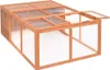 vidaXL Garten-Tierkäfig 150x100x50 cm Massivholz Tanne -  Produktbild-Vorschau 4