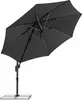 Schneider Ampelschirm Rhodos Blacklight anthrazit Ø 300 cm Produktbild-Vorschau 1