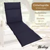 Herlag Liegenauflage Bea 190x60x4,5cm für Gartenliege Produktbild-Vorschau 3