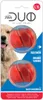 Zeus Duo Ball mit Quietscher - 2er-Pack, Durchmesser: 6,3 Produktbild-Vorschau 1
