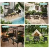 Mondeer Gartenmöbel-Set 4-teilig, Sitzgruppe mit Armlehnen Produktbild-Vorschau 7