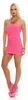 Damen Mini-Kleid Dress Bandeaukleid Bandeau ; Pink S Produktbild-Vorschau 2