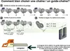 2x reťazová píla 40 cm 1,1 mm 3/8" 56 TG pre Parkside PPKSA Náhľad obrázku produktu 4