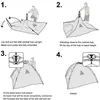 Q-Tac Ruck-Zuck Bivvy 300x300x160cm Anglerzelt Campingzelt Produktbild-Vorschau 5