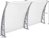 Vordach 100×300cm Haustürdach Überdachung Pultvordach Produktbild-Vorschau 3