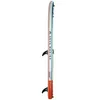 A side view of an Aqua Marina Cascade Tandem inflatable kayak on a white background. Voir les images du produit