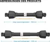Zapfwelle T5 Gelenkwelle 1800-1980mm 620Nm 540U/min, Produktbild-Vorschau 7