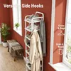 Vertikales Schuhregal, 12-Stöckig, Platzsparend, Weiß | Produktbild-Vorschau 2