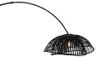 Orientalische Bogenlampe mit Schwarzem Bambusschirm Pua Produktbild-Vorschau 5