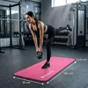 Fitnessmat voor yoga en gymnastiek, 190x61x0,8 cm, roze, Productafbeelding-voorbeeld 2