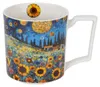 DUO Jumbo Becher 750 ml MODERN SUNFLOWER FIELD New Bone Produktbild-Vorschau 2