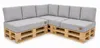 Kussens van palletmateriaal, 10-delig, 120x80 cm, cordura | Productafbeelding-voorbeeld 1
