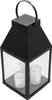 Lanterne noire avec 3 bougies LED 35 cm Voir les images du produit 4