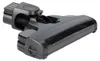 A black vacuum cleaner brush head is shown against a white background. Produktbild-Vorschau