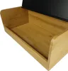 Pane in bambù con coperchio in acciaio nero, design Anteprima dell’immagine prodotto 10