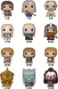 A collage of various Funko Pop figures from Lord of the Rings, each with a fractional rarity indicator below it. Produktbild-Vorschau