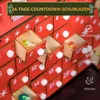 HOMCOM kalendarz adwentowy do wypełnienia 24 szufladek Podgląd zdjęcia produktu 4