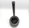 WENKO WC-Garnitur Badi Schwarz Keramik 13,5 x 38 cm Produktbild-Vorschau 16