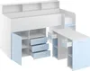 Bett mit Schreibtisch NEO R Rechts 80x200 cm Produktbild-Vorschau 3