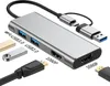 INF Station d'accueil USB 3.0 et Type-C vers double HDMI Voir les images du produit 2