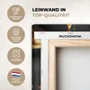 MuchoWow® - Leinwandbilder - Frau - Gold - Natur - Porträt Produktbild-Vorschau 3