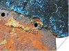 MuchoWow® Poster Rost - Retro - Metall 160x120 cm - Foto Produktbild-Vorschau 1