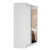 Armoire à portes coulissantes Armoire 203cm blanc/blanc mat Voir les images du produit 8