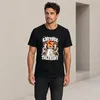 T-shirt męski "Action Explosion", czarny, rozmiar M, napis: Podgląd zdjęcia produktu 3