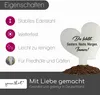 younikat Grabstecker aus Edelstahl I Grabschmuck Herz 17,8 Produktbild-Vorschau 3