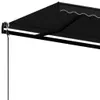 vidaXL Store automatique rétractable 450x350 cm Anthracite Voir les images du produit 4