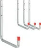 Set di 4 ganci da parete Relaxdays, fino a 40 kg, acciaio, Anteprima dell’immagine prodotto 1