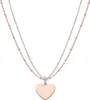 Thomas Sabo Kette LBKE0004-415-12-L45V Silber rosé Herz Produktbild-Vorschau 1