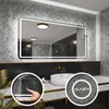 Badspiegel mit LED Beleuchtung und Touch-Schalter - Madrid Produktbild-Vorschau 1