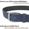 Fomax Ledergürtel Stilvoller Herren Veloursledergürtel, 3,8 Produktbild-Vorschau 4