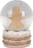 Clayre & Eef Boule à neige Ø 5x7 cm Marron Plastique Voir les images du produit 3