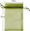 100 Stück 10*15cm Organzabeutel, Organza-Geschenkbeutel mit Produktbild-Vorschau 2