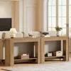 105 cm breed, landelijke console tafel, smalle gang- en Productafbeelding-voorbeeld 6