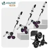 Carro de compra de aluminio VOUNOT® con ayuda para subir Vista previa de la imagen del producto 8