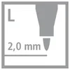 Filzstift und Fineliner in einem - STABILO Trio 2 in 1 - Produktbild-Vorschau 7
