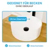 Bächlein Ablaufgarnitur Pop-Up extra lang - Schwarz Matt Produktbild-Vorschau 3
