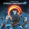 Compressore STAHLWERK con serbatoio da 120 L (ST-1010 Pro) Anteprima dell’immagine prodotto 10