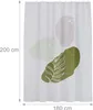 relaxdays Duschvorhang 180x200 cm mit Motiv Produktbild-Vorschau 4