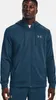 Under Armour Ua Armour Fleece Fz Hoodie 437 Petrol Blue L Produktbild-Vorschau 3