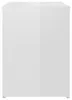 vidaXL Nachtkastjes, 2 stuks, hoogglanzend wit, 40x30x40 Productafbeelding-voorbeeld 6