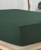 Vency Premium Jersey Spannbettlaken 100x200cm Dunkelgrün - Produktbild-Vorschau 3